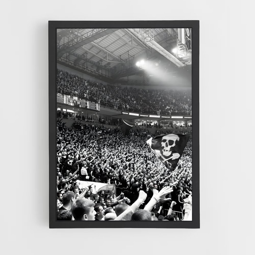 Poster L'Écho des Fans – affiche Basketball (vue 2)